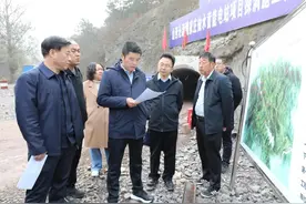 沁源县：徐计连现场督导魏家庄抽水蓄能电站建设项目图片