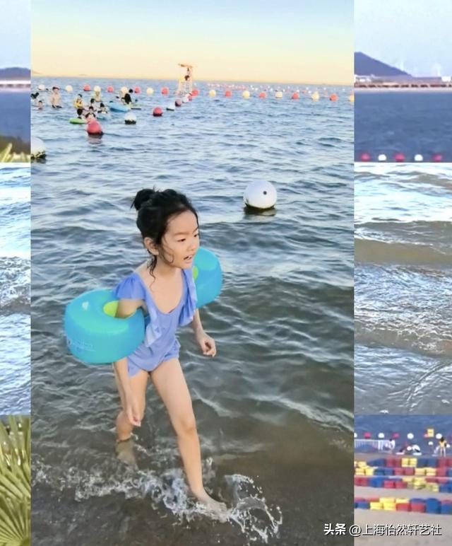 平豪视点Ⅱ上海金山城市沙滩，湛蓝的海，酷暑中的避暑港湾