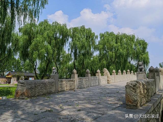 石家庄栾城丨清明桥遗址公园焕然一新迎客来
