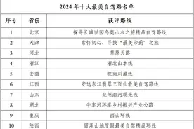 全国仅四条！太行一号旅游公路入选“2024年最美自驾精品路”图片
