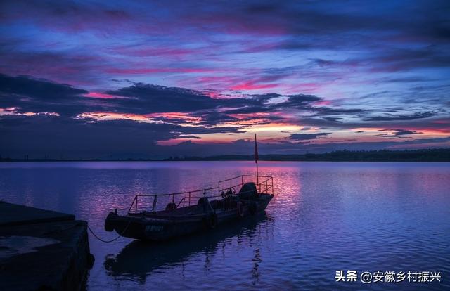 安徽池州贵池区：乌渡湖，画里的模样