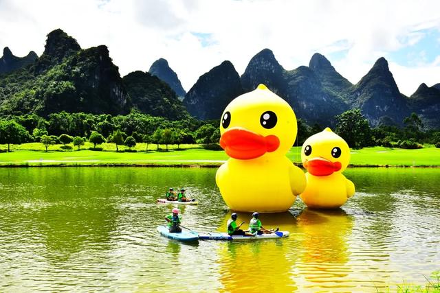 桂林：浆板荡漾桂海晴岚！