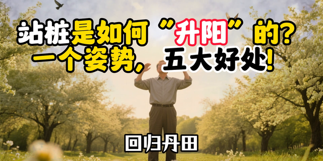 站桩是如何“升阳	”的？一个姿势，五大好处！