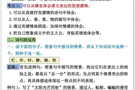 五年级下册语文园地全册重点知识点总结图片