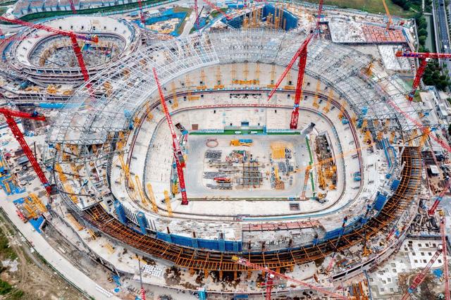 钢结构智能建造“黑科技”亮相余杭国际体育中心