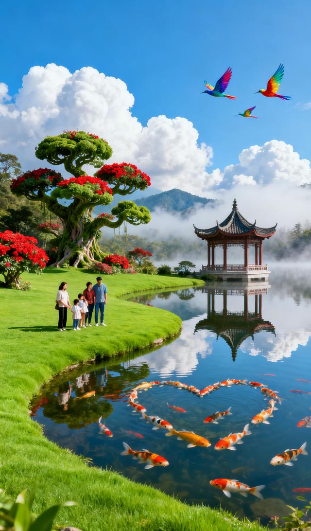 秘境园景：自然织就的画笺！