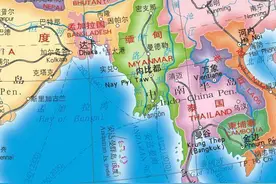 老挝距离南海只有50公里，为什么历史上没有得到出海口？图片