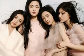“00后四小花旦”同框，赵晴，艾米，胡连馨，王和，谁赢了？图片