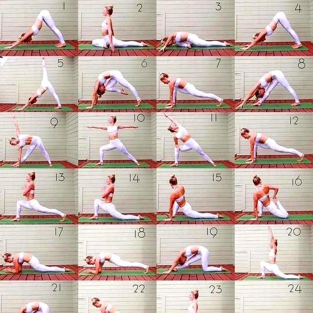如果这12个瑜伽动作你能做到6个！说明你身体是真的很好！