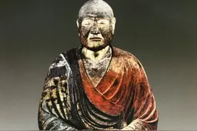 唐代鉴真大师的真迹，被日本视为“书法之祖”，颜真卿的字就学他图片