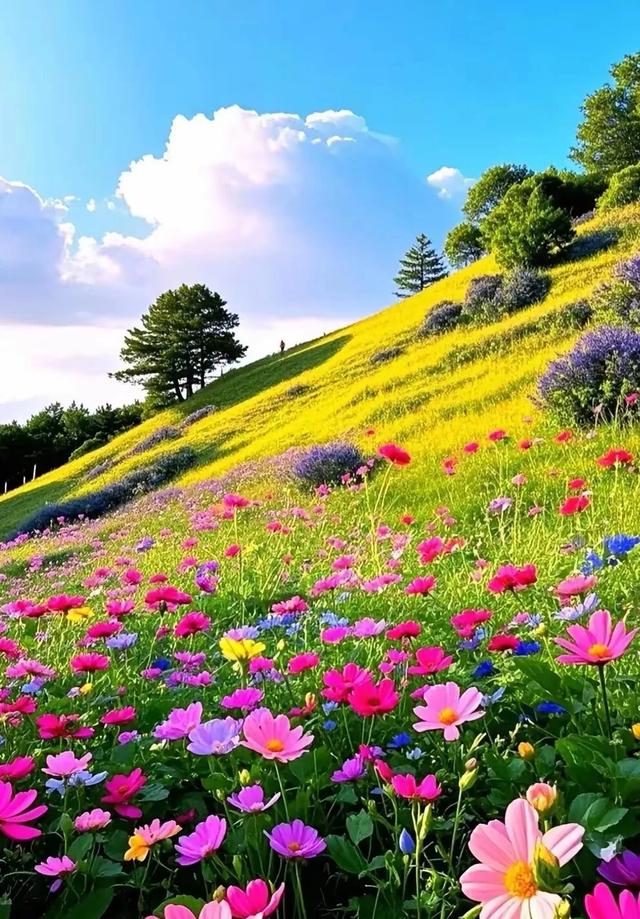 #美丽风景 #蓝天白云绿草地 #自然风光