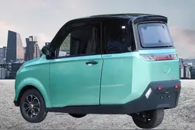 能上牌，续航360里，金城推出电动倒三轮车，室内搭载空调图片