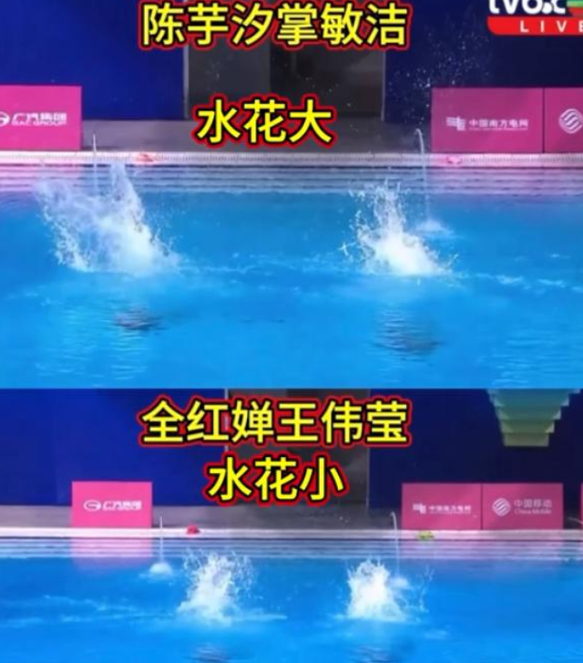 跳水界再出黑马！王伟莹勇夺单人冠，采访意外透露全红婵真实状态
