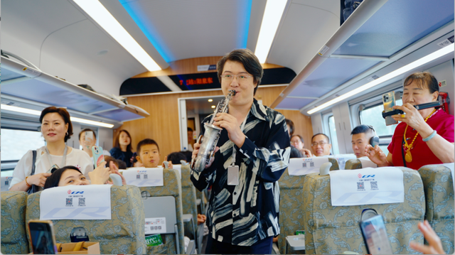 精准引流促融合 文旅宣传启新程——阳泉东站-石家庄站直达动车组列车首发文旅宣传活动成功举办