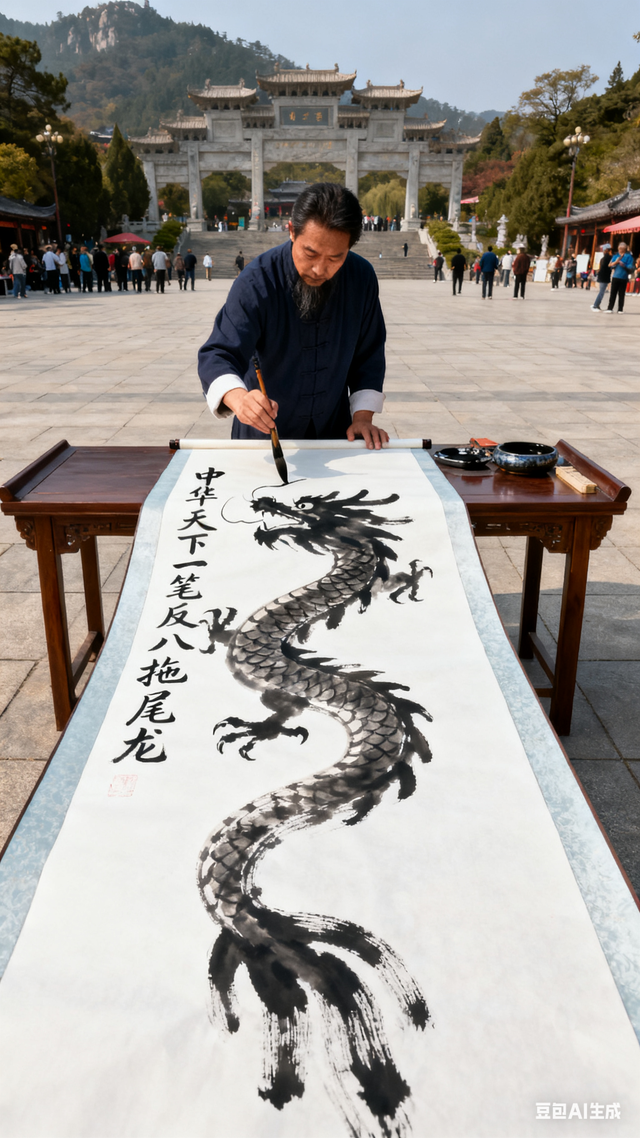 无双道龙赵小荣游记《 一笔祥龙行天下 》（一一八）酉阳桃花源