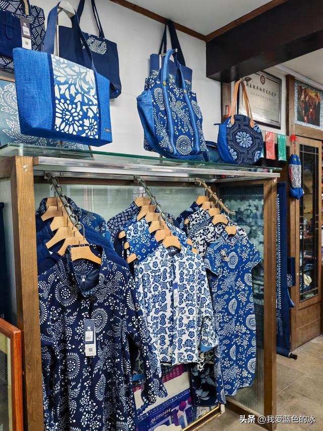 蓝印花布！在南通处处可见，它是这座城市的历史文化印记