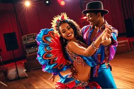 跟着AI 成都世运会“抢先看”①｜浪漫与激情的体育舞蹈图片