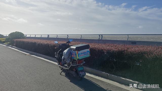 老渔千里走单骑》（59）长江入海口 我来了！——老渔沿长江骑行