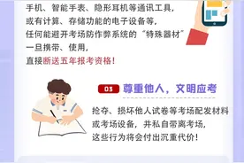 山西省2025年公务员考录笔试纪律提醒图片