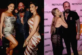 拉尔萨赴夜店，与神秘男暧昧自拍！贴身搂腰，乔丹儿子不吃醋吗图片