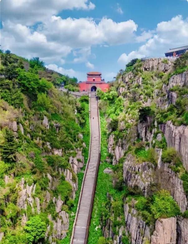 游览泰山