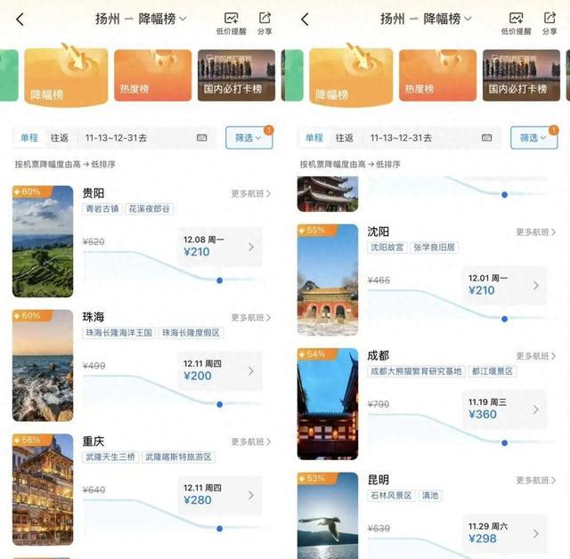 别再忍了！机票暴跌60%，是时候给自己一场“报复性”的出逃！