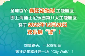上海迪士尼官宣：疯狂动物城！2023年12月20日开启！图片