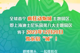 上海迪士尼官宣：疯狂动物城！2023年12月20日开启！图片