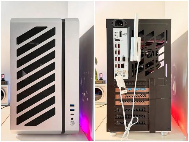 实用小机箱，便携还能装！机械大师C34Pro+Z890吹雪+9070XT装机