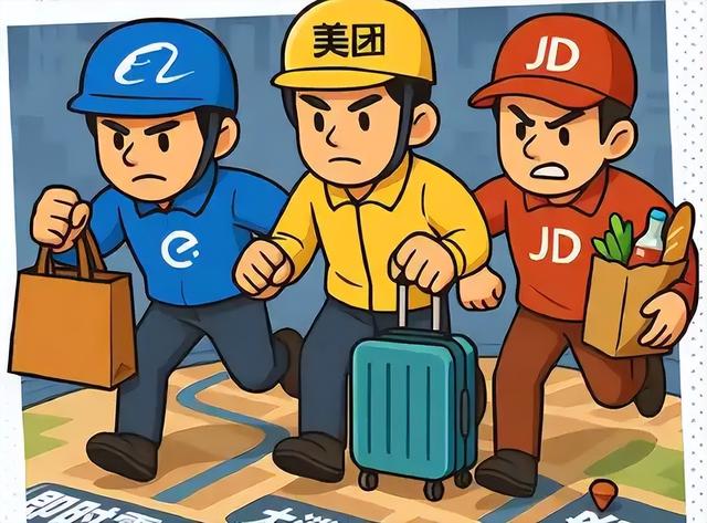 对比国外的战争，中国的这场“外卖大战”，让全世界看得目瞪口呆