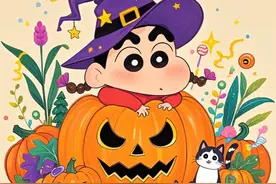 分享：万圣节装扮蜡笔小新·图片图片