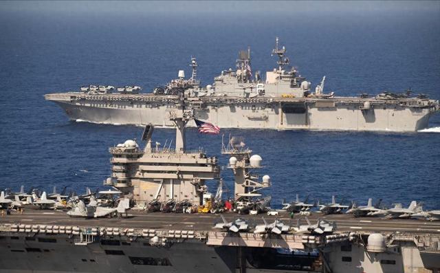 美航母舰队进战位，委电话打到北京，救不救马杜罗？王毅斩钉截铁