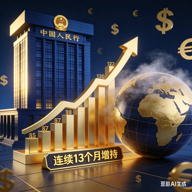 连续13个月增持！中国央行“淘金热”背后的全球资产配置变局