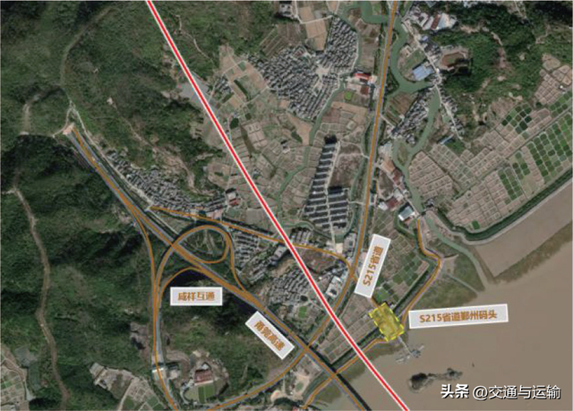 宁象市域铁路跨越象山港桥位方案研究
