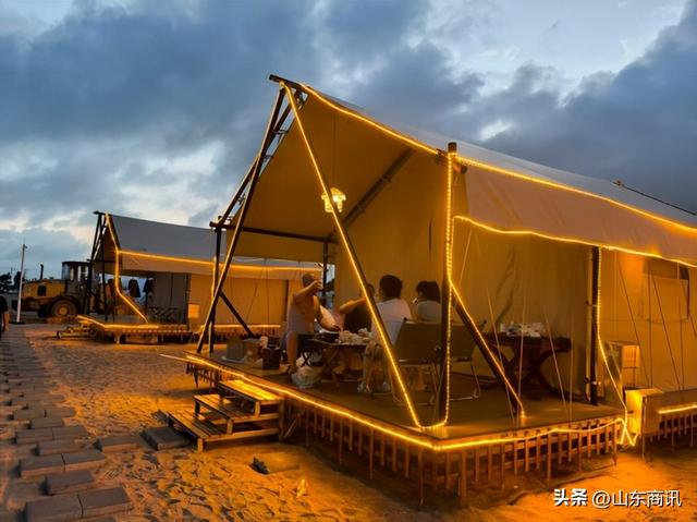 喜报！海月星栖沙滩营地荣获山东省精品民宿榜首