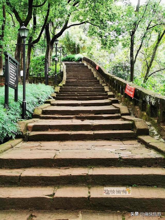 雨中漫步乐山城