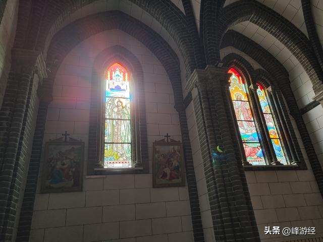 吉林天主教堂，雨过天晴，邂逅美丽光影