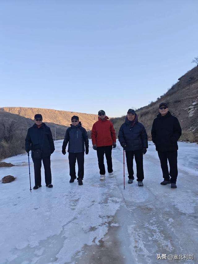新年第一游,宣化滴水崖走一走
