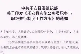 公务员职级晋升是怎么操作的，这个地方的实施办法给出了具体答案图片