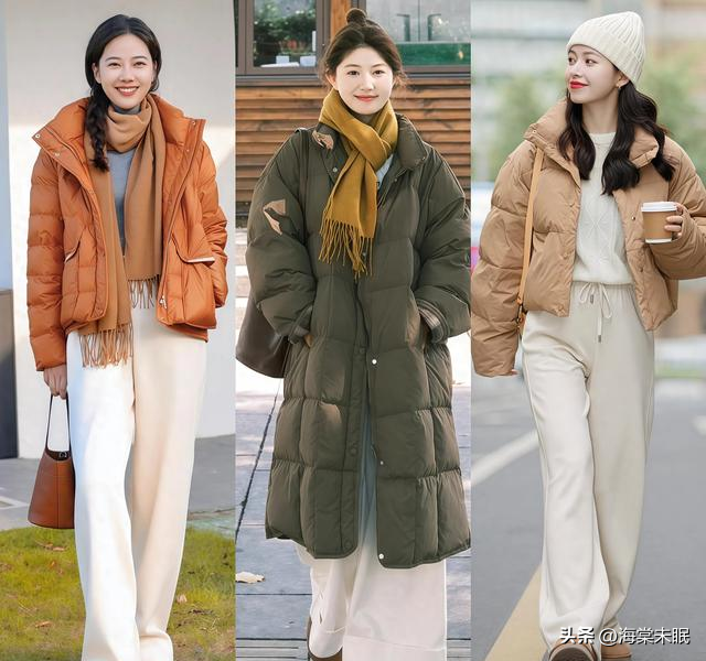 立冬之后，“白裤子”又火了，干净利落又减龄