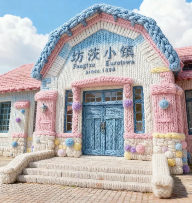 萌化了！潍坊全城“穿”毛衣~