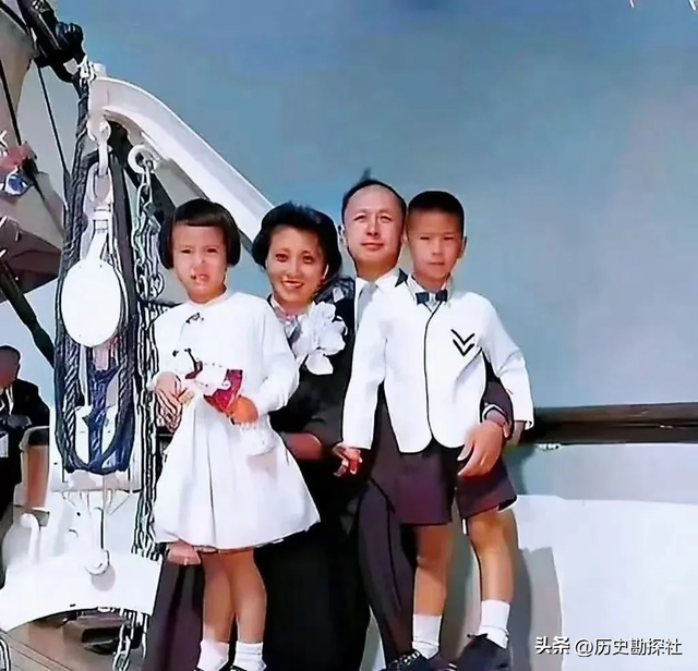 这就是钱学森后人真实的样貌，女儿定居美国，儿子长孙精忠报国！