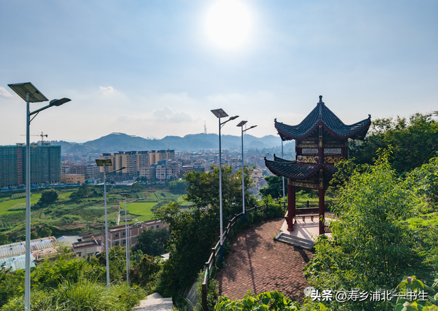 浦北寨圩新建一公园，你来过不？