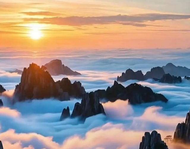 黄山云海:液态的苍穹