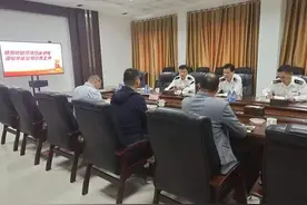 菏泽海关副关长莅临菏泽华英公司检查指导工作图片