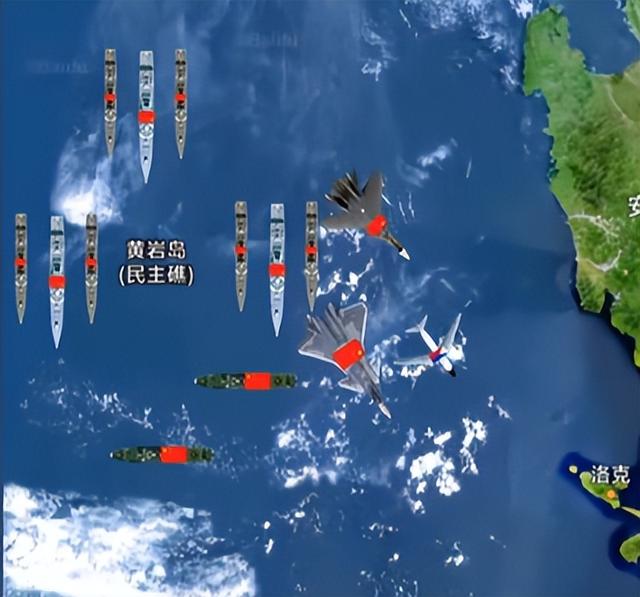 为了给日本撑腰，菲律宾的飞机闯入我国领空，不料掉入了天罗地网