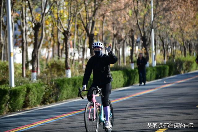 信都区总工会：七里河绿道上的骑行狂欢