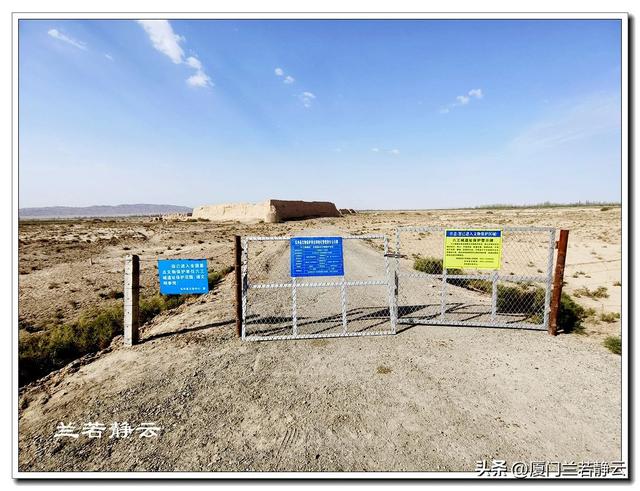 甘肃瓜州：丝路上的千年古城堡 - 六工城遗址