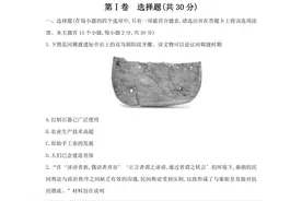 【历史】2025年中考模拟训练试题及答案（卷）图片