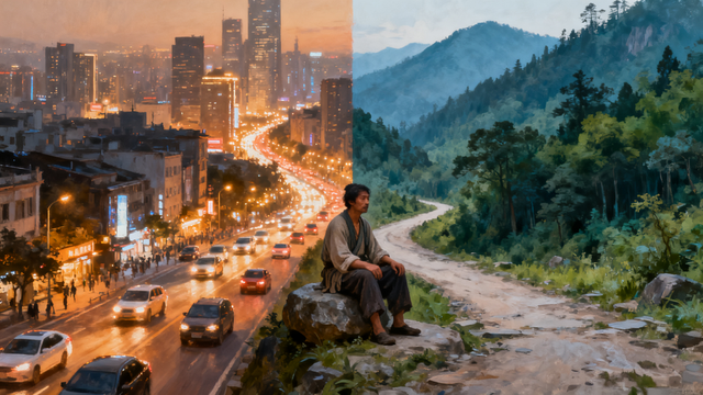 人生如逆旅，我亦是行人，但求步履从容